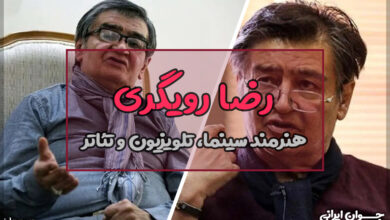 بیوگرافی رضا رویگری